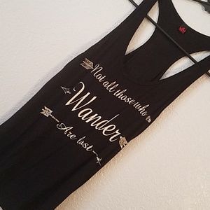 Racerback tank